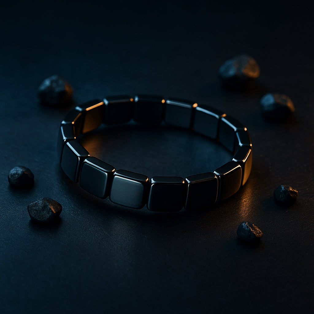 Hemistone Hematite Bracelet : Reawaken the dominant man within you