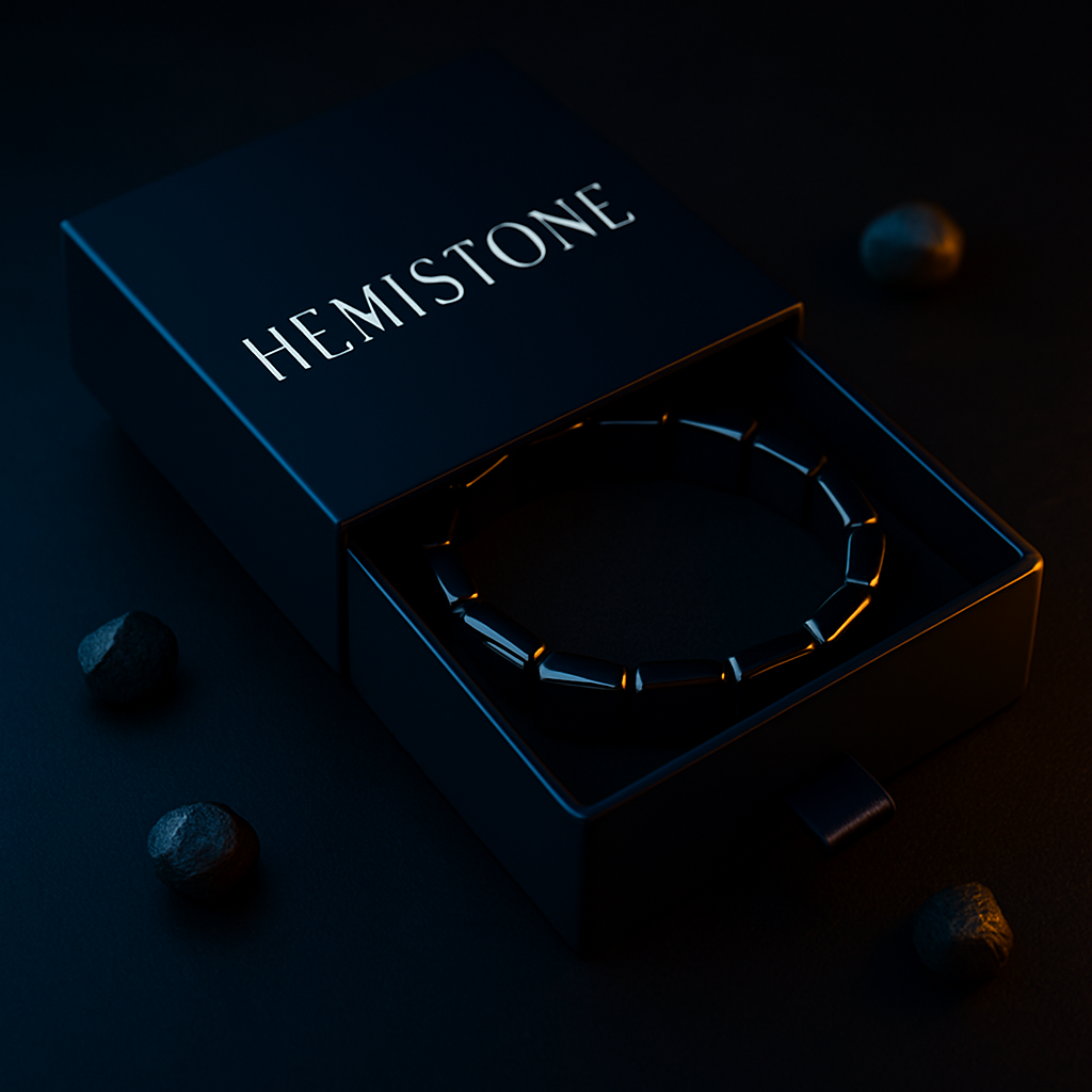Hemistone Hematite Bracelet : Reawaken the dominant man within you