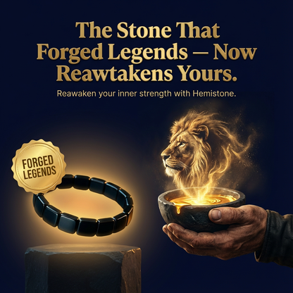Hemistone Hematite Bracelet : Keep the edge other men quietly lose. Not through belief. Through something you actually feel — every day. Or your money back.