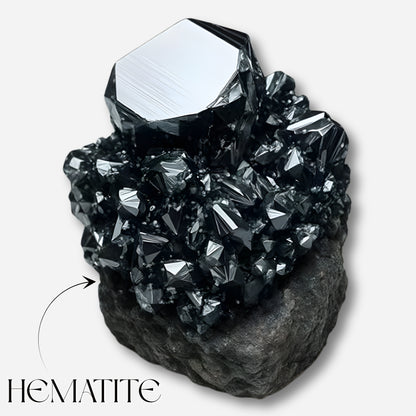 Hemistone Hematite Bracelet : Reawaken the dominant man within you