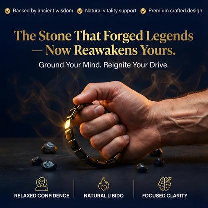 Hemistone Hematite Bracelet : Keep the edge other men quietly lose. Not through belief. Through something you actually feel — every day. Or your money back.