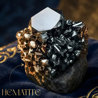 Hemistone Hematite Bracelet : Keep the edge other men quietly lose. Not through belief. Through something you actually feel — every day. Or your money back.
